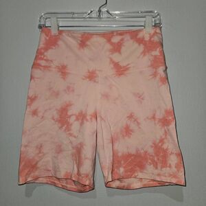PINK by Victoria’s Secret | XS Peach Tie Dye Yoga Shorts Size L